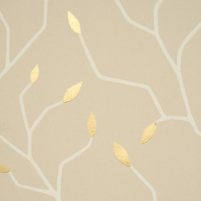 Schumacher Cymbeline Alabaster Wallpaper Sample 5011384