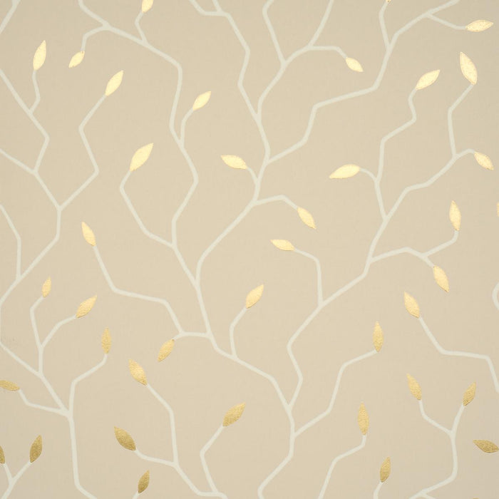 Schumacher Cymbeline Alabaster Wallpaper Sample 5011384