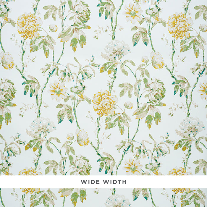 Schumacher Daydream Citron Wallpaper Sample 5011400