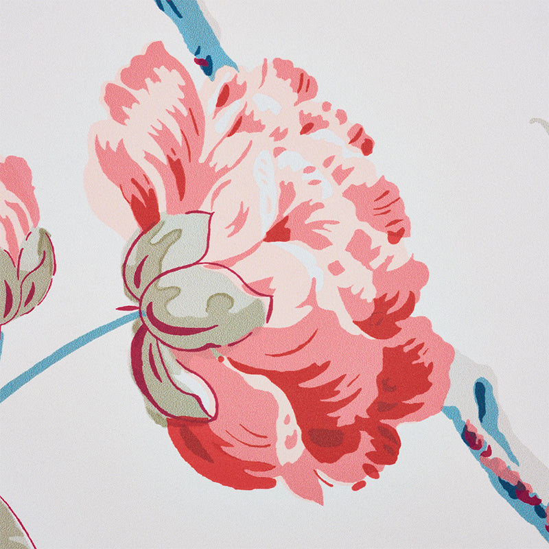 Schumacher Daydream Rose Wallpaper Sample 5011401