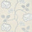 Schumacher Queen Fruit Silver White Wallpaper Sample 5011410