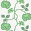 Schumacher Queen Fruit Jade Wallpaper Sample 5011411