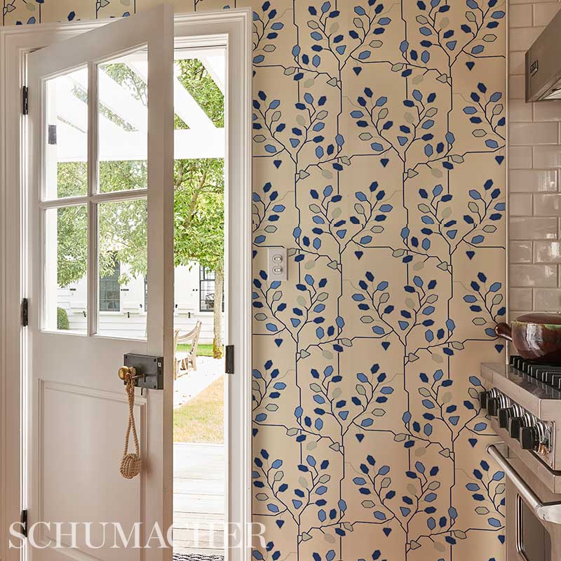 Schumacher Tumble Weed Delft Blue 5011420 Sample | 40% Off (Samples)
