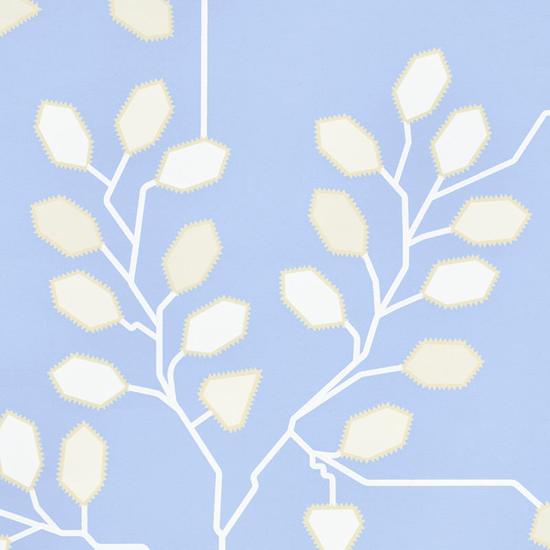 Schumacher Tumble Weed Bluebell Wallpaper Sample 5011422