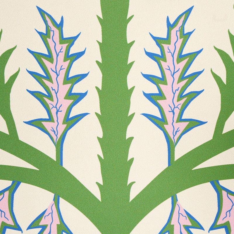 Schumacher Thistle Ivory 5011430 Wallpaper | 40% Off (Samples)