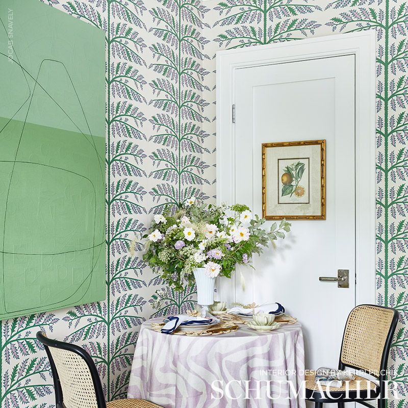 Schumacher Thistle Ivory 5011430 Wallpaper | 40% Off (Samples)