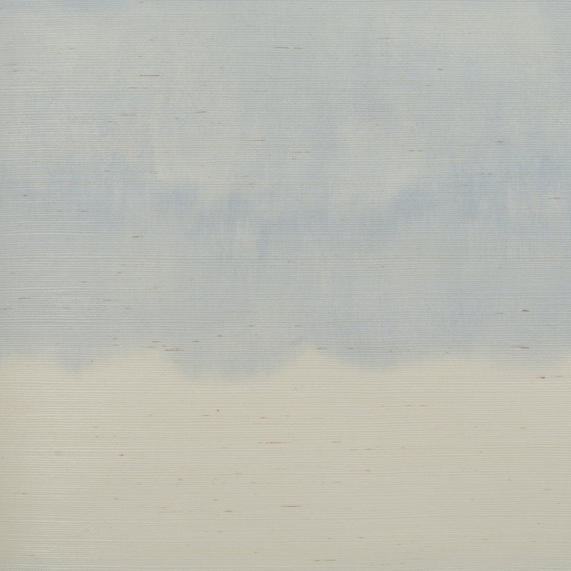 Schumacher Orissa Sisal Panel Sky Wallpaper Sample 5011440