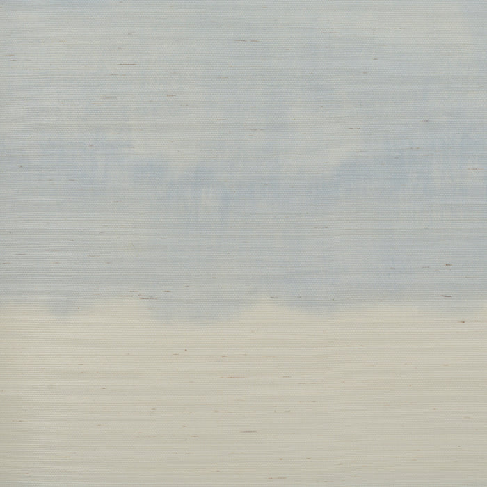 Schumacher Orissa Sisal Panel Sky Wallpaper Sample 5011440