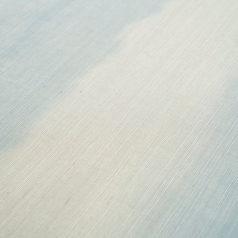 Schumacher Orissa Sisal Panel Sky Wallpaper Sample 5011440