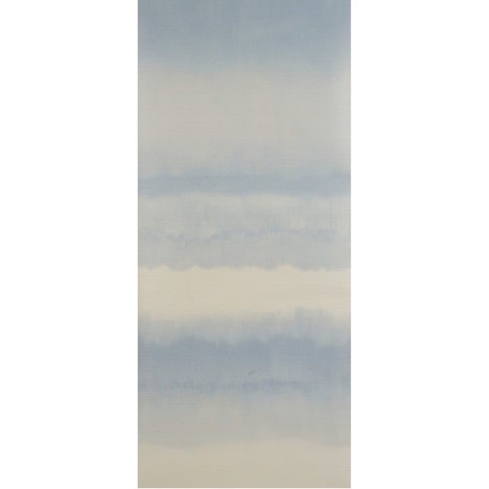 Schumacher Orissa Sisal Panel Sky Wallpaper Sample 5011440