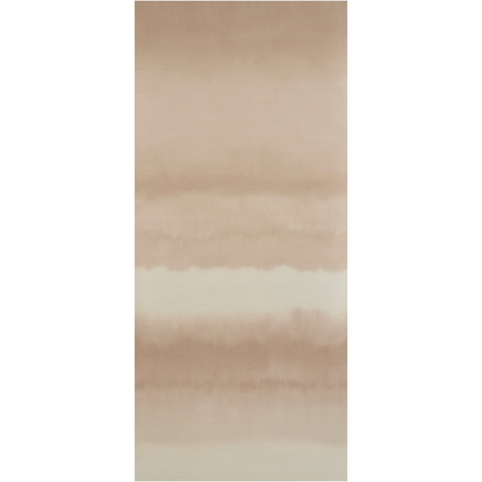 Schumacher Orissa Sisal Panel Sand Wallpaper Sample 5011441