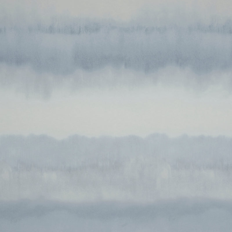 Schumacher Orissa Panel Blue & Natural Wallpaper Sample 5011451