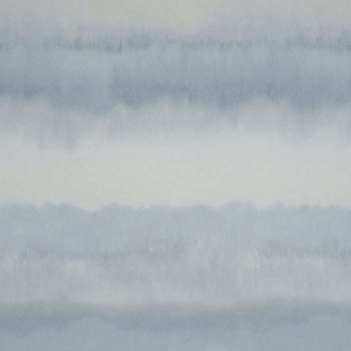 Schumacher Orissa Panel Blue & Natural Wallpaper Sample 5011451