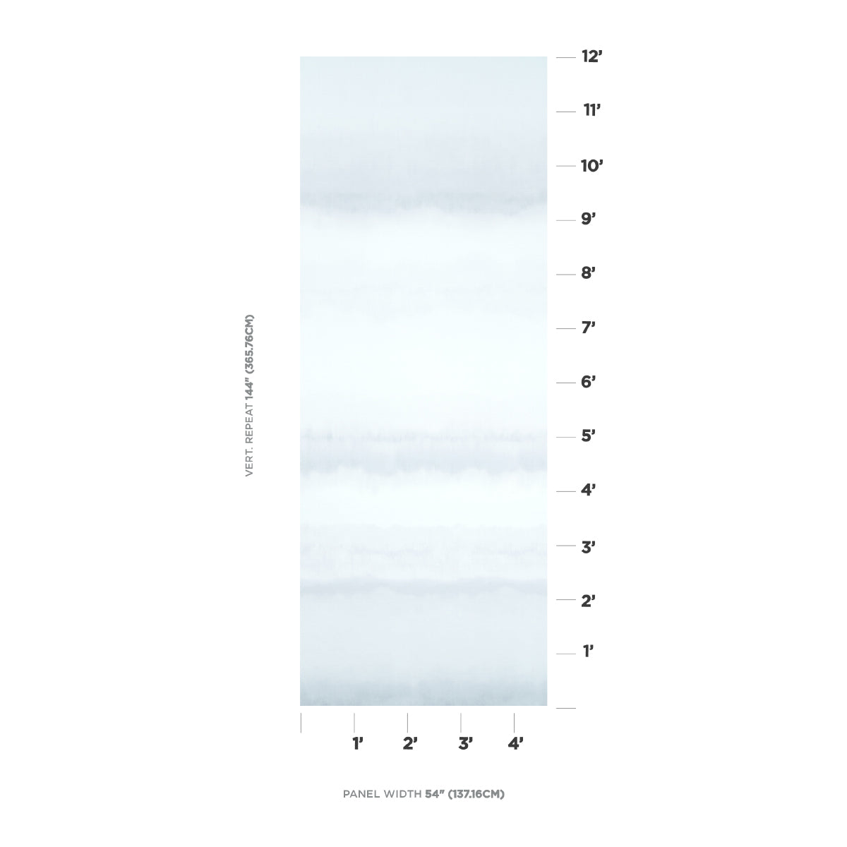 Schumacher Orissa Panel Heather Wallpaper Sample 5011453