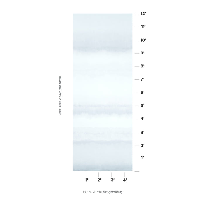 Schumacher Orissa Panel Heather Wallpaper Sample 5011453