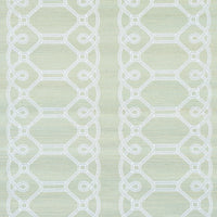 Schumacher Ziz Embroidered Sisal Mineral Wallpaper 5011472