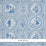 Schumacher Les Scenes Contemporaines Blue Wallpaper Sample 5011490