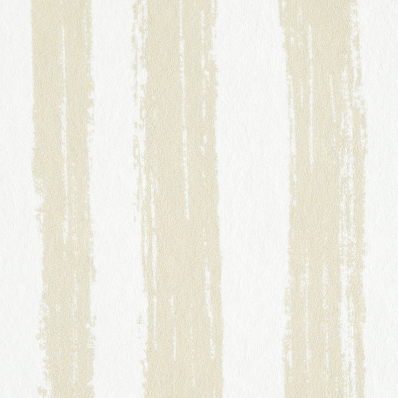 Schumacher Sketched Stripe Natural Wallpaper 5011540