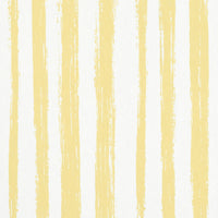 Schumacher Sketched Stripe Yellow Wallpaper 5011543
