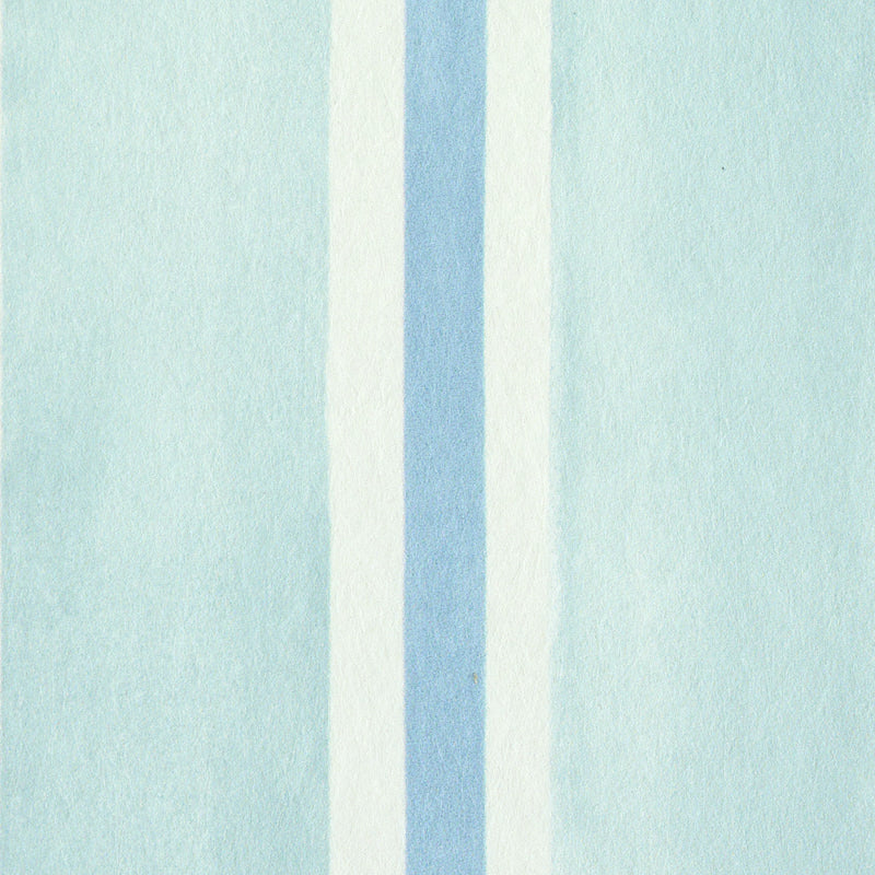Schumacher Watercolor Stripe Mineral Wallpaper Sample 5011571