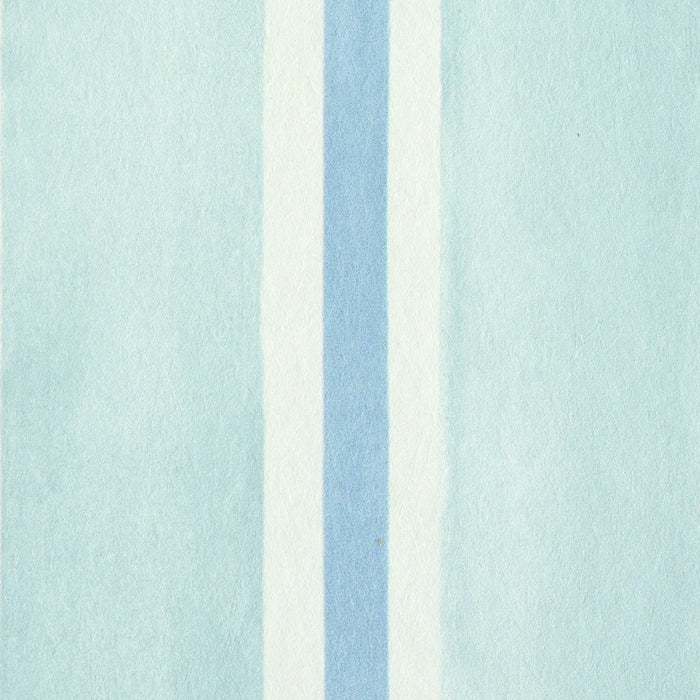 Schumacher Watercolor Stripe Mineral Wallpaper Sample 5011571