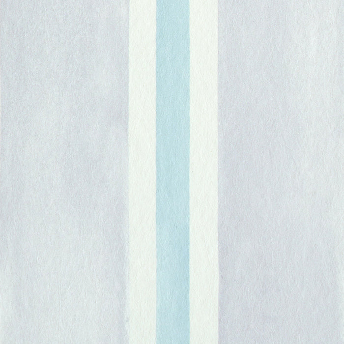 Schumacher Watercolor Stripe Lavender Wallpaper Sample 5011572