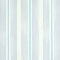 Schumacher Watercolor Stripe Lavender Wallpaper 5011572