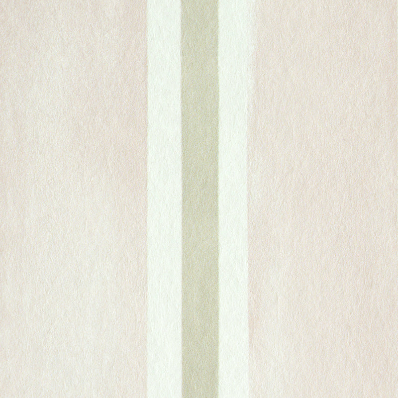 Schumacher Watercolor Stripe Blush Wallpaper Sample 5011573