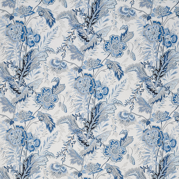Schumacher Sandoway Vine Delft Wallpaper Sample 5011611