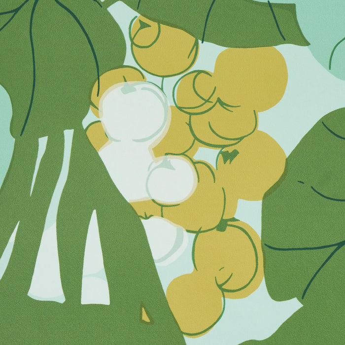 Schumacher Sea Grapes Palm Wallpaper Sample 5011730
