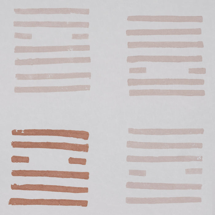 Schumacher Tiasquam Blush Wallpaper Sample 5011821