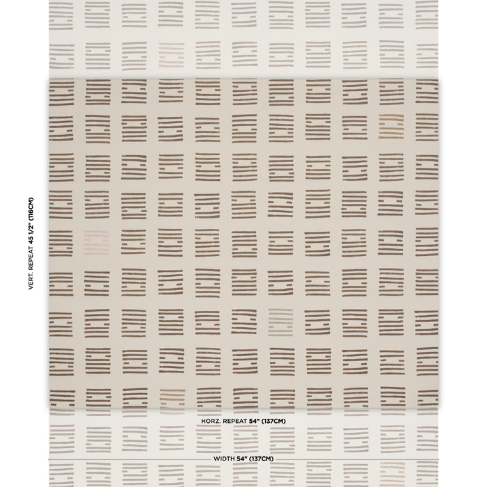 Schumacher Tiasquam Neutral Wallpaper 5011823