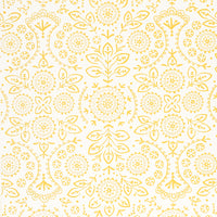 Schumacher Tiana Yellow Wallpaper 5011842