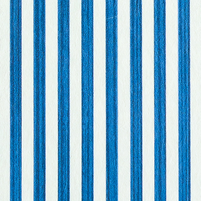 Schumacher Edwin Stripe Narrow Navy Wallpaper Sample 5011867