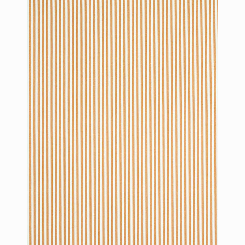 Schumacher Edwin Stripe Narrow Butternut Wallpaper Sample 5011873