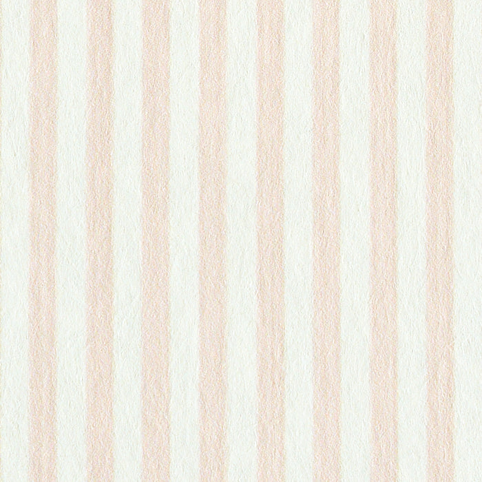 Schumacher Edwin Stripe Narrow Blush Wallpaper 5011874