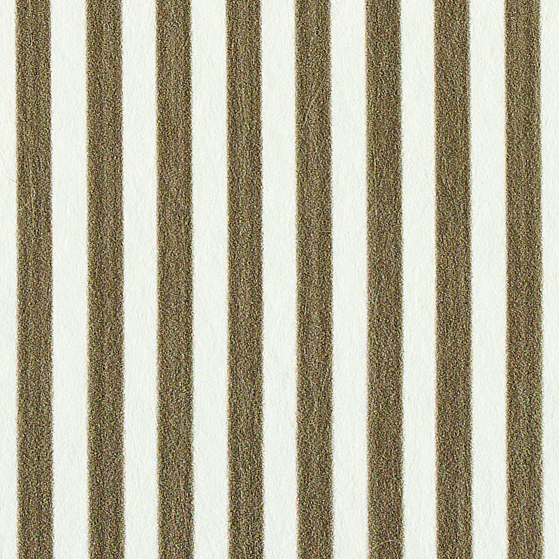 Schumacher Edwin Stripe Narrow Mushroom Wallpaper 5011879