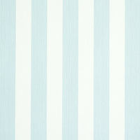 Schumacher Edwin Stripe Medium Sky Wallpaper 5011880