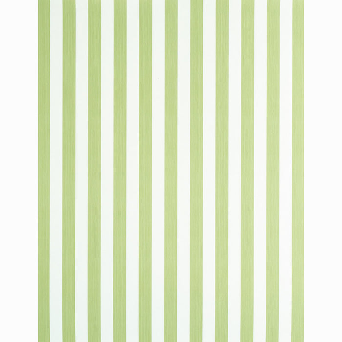 Schumacher Edwin Stripe Medium Leaf Wallpaper Sample 5011889