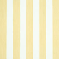 Schumacher Edwin Stripe Medium Buttercup Wallpaper 5011890