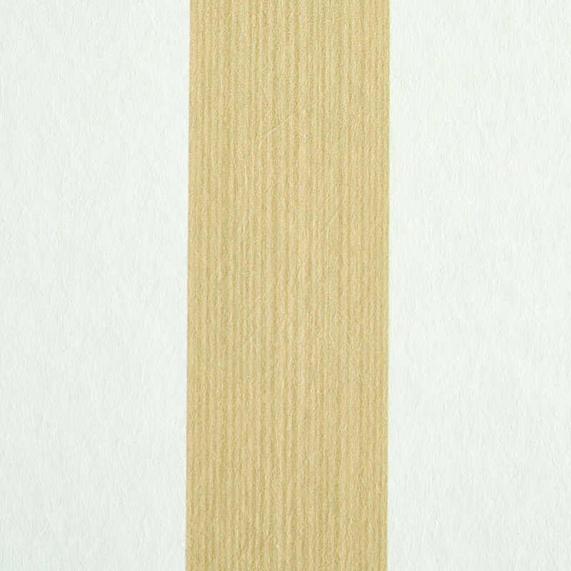 Schumacher Edwin Stripe Medium Sand Wallpaper 5011891