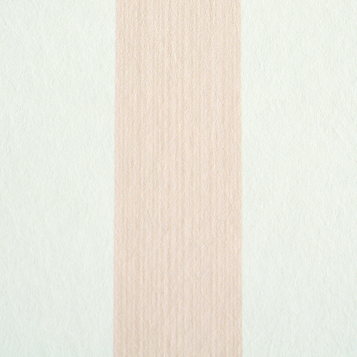 Schumacher Edwin Stripe Medium Blush Wallpaper 5011894