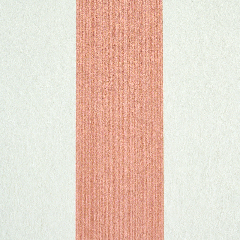 Schumacher Edwin Stripe Medium Pink Wallpaper 5011895