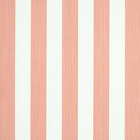 Schumacher Edwin Stripe Medium Pink Wallpaper 5011895