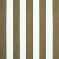 Schumacher Edwin Stripe Medium Mushroom Wallpaper 5011899