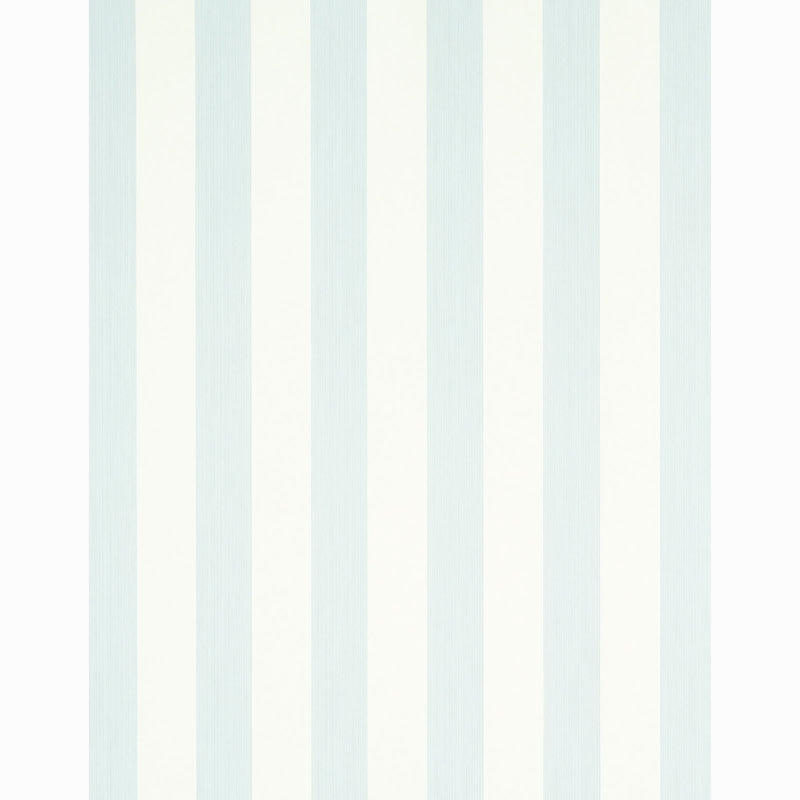 Schumacher Edwin Stripe Wide Sky Wallpaper Sample 5011900