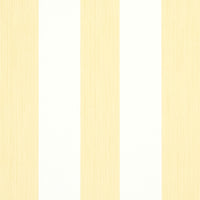 Schumacher Edwin Stripe Wide Buttercup Wallpaper 5011910