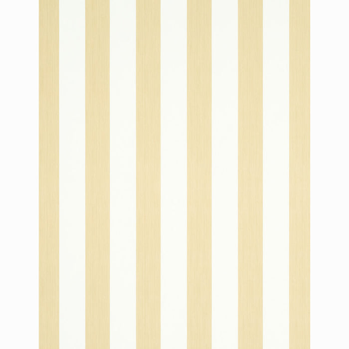 Schumacher Edwin Stripe Wide Sand Wallpaper 5011911