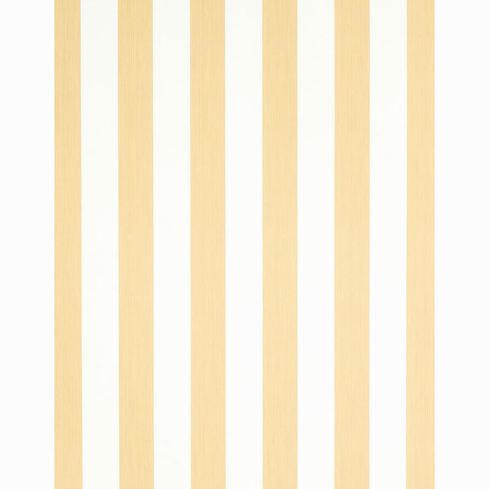 Schumacher Edwin Stripe Wide Wheat Wallpaper 5011912