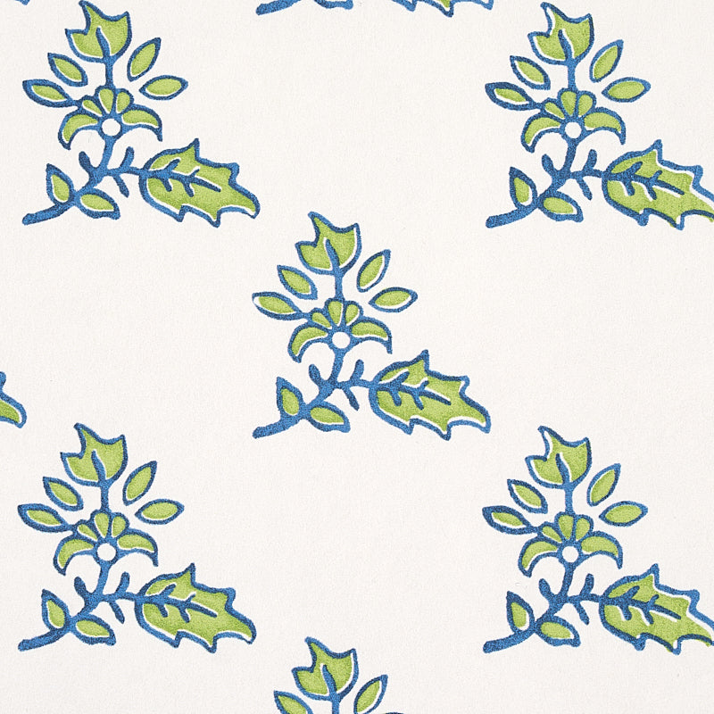 Schumacher Torbay Green Wallpaper Sample 5011920